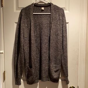 H&M elbow patched cardigan